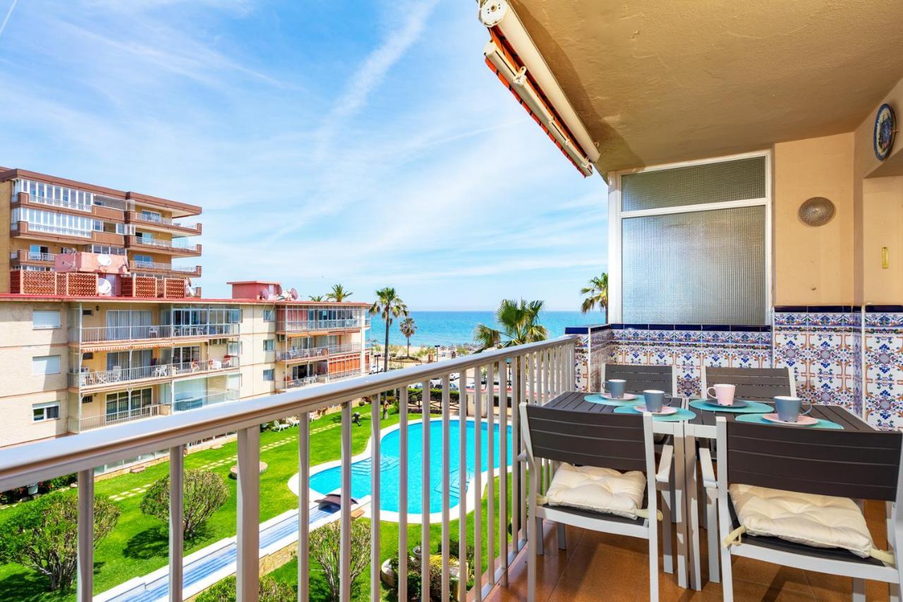 Beachfront Seaview Apartment In Los Boliches By Costarentals - Ref 141 Fuengirola Luaran gambar